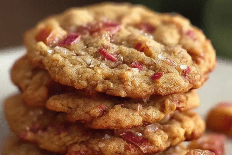 Rhubarb Cookies