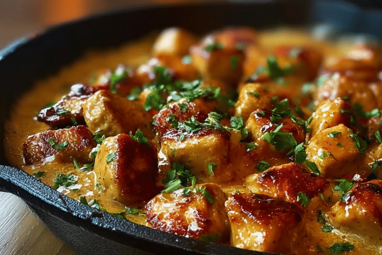 Easy Texas Roadhouse Butter Chicken Skillet
