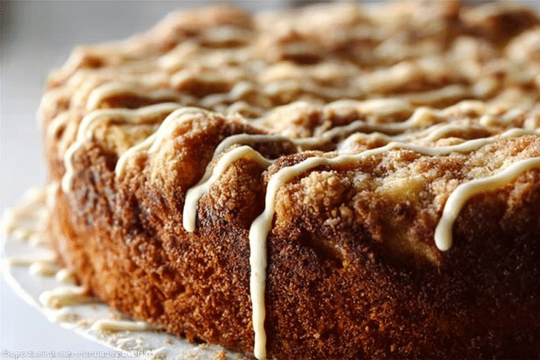 Greek Yogurt Coffee Cake