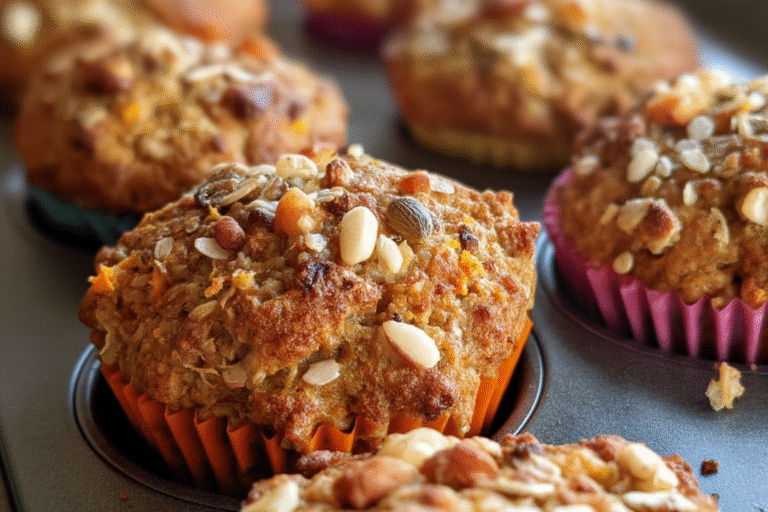 Morning Glory Banana Carrot Muffins