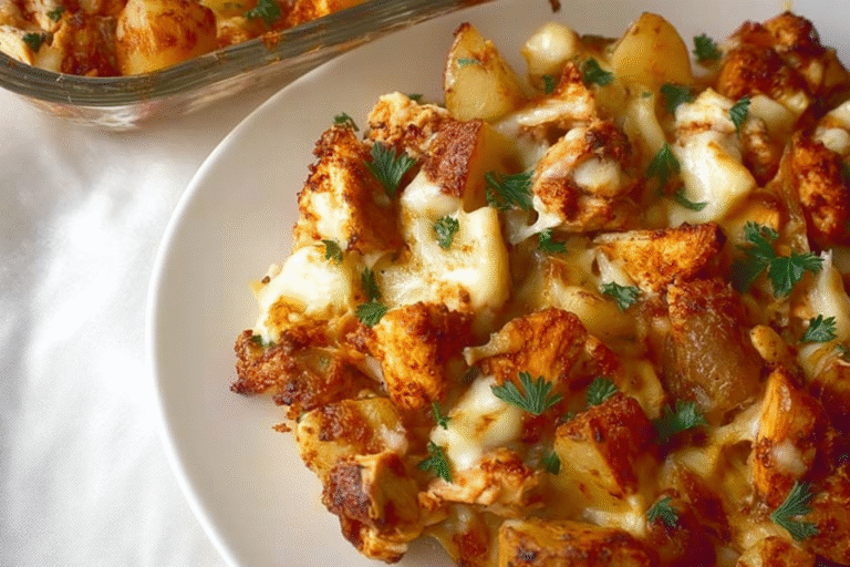 Cheesy Potato Chicken Bake