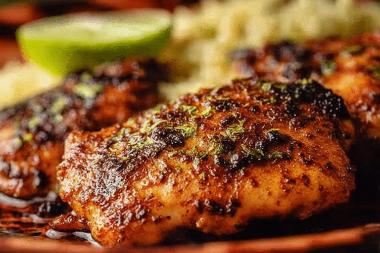 Pan Fried Tajín Chicken