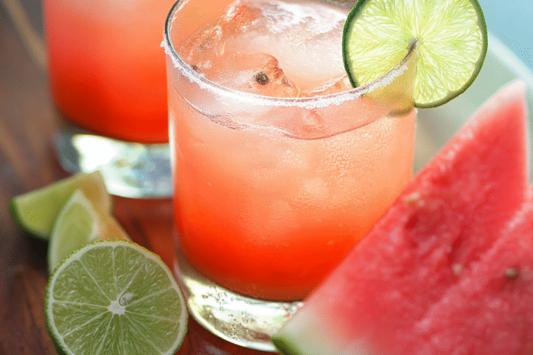 Skinny Watermelon Margarita