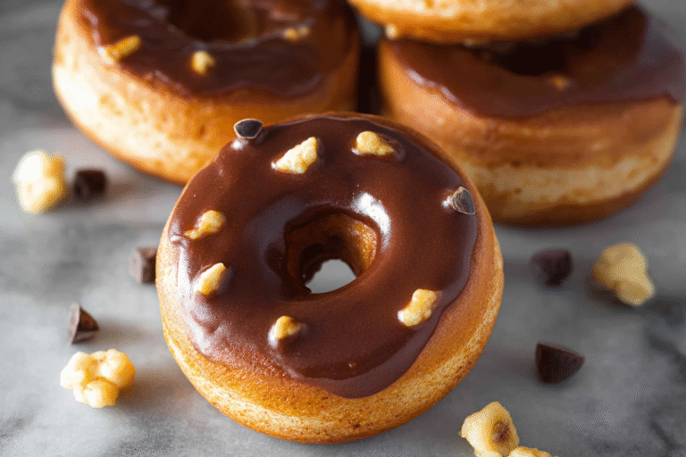 Banana Pancake Donuts