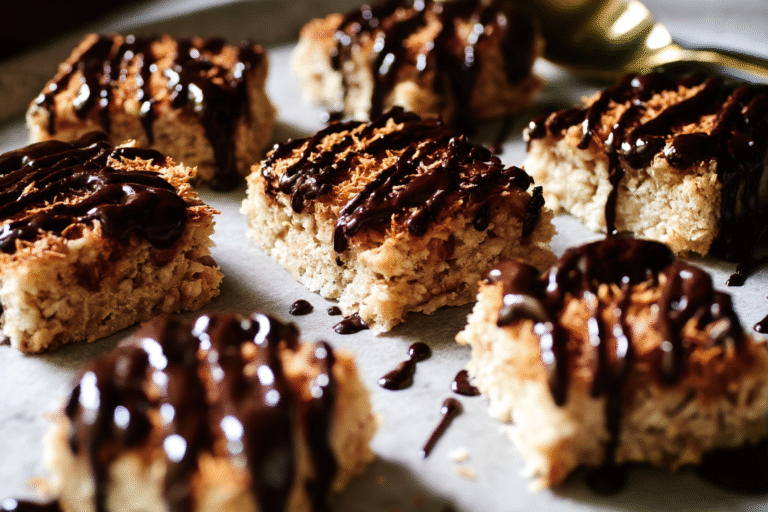 Samoa Cookie Bars