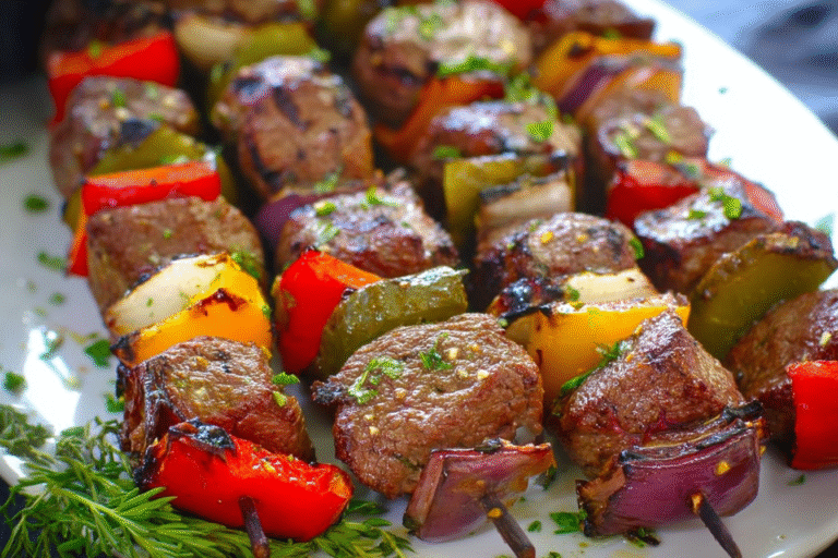 Mediterranean Beef Kabobs