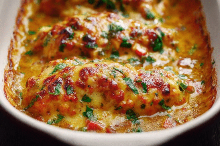 Baked Queso Chicken