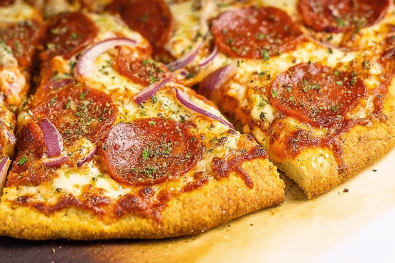 Tavern-Style Sourdough Pizza