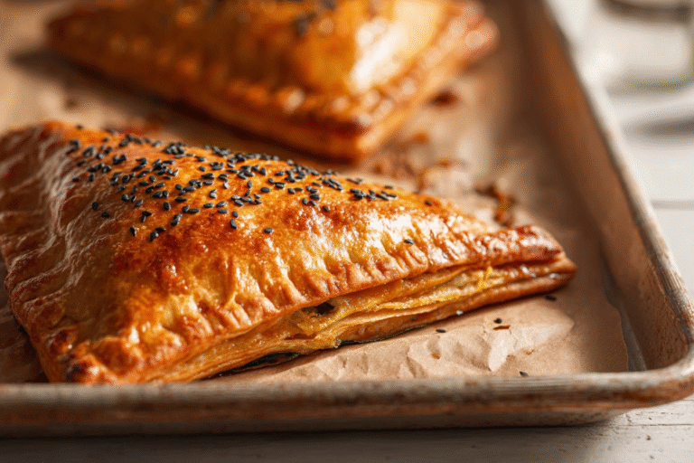 Chicken and Jammy Courgette Pasties