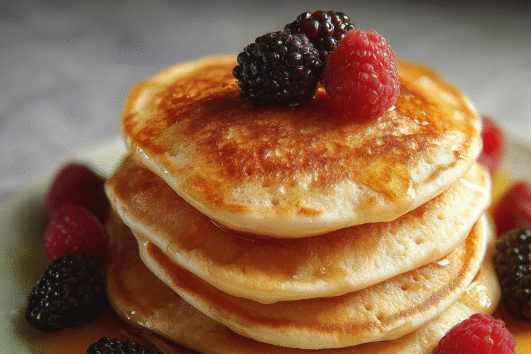 Fluffy American Pancakes