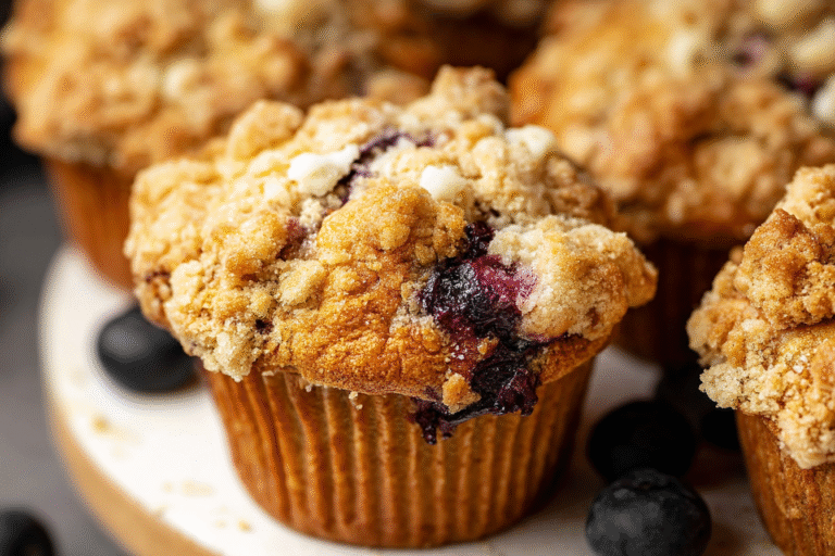 Blueberry Streusel Muffins