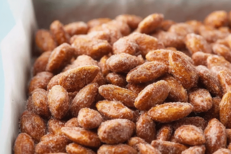 Baked Candy Coated Almonds