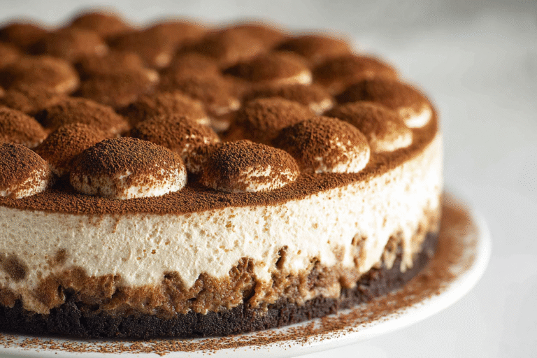 Tiramisu Cheesecake