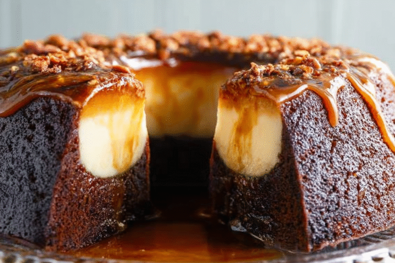 Chocoflan