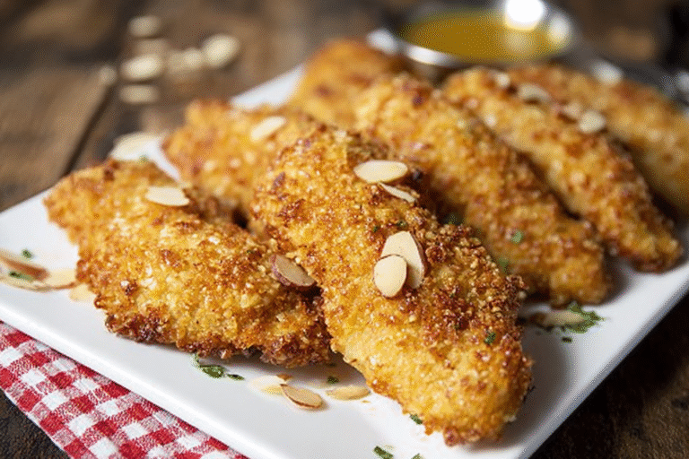 Almond-Crusted Chicken Tenders