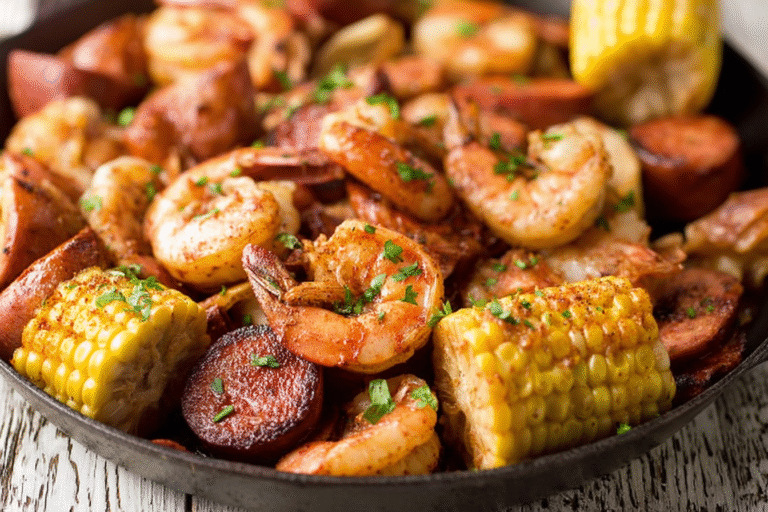 Easy Grilled Shrimp Boil