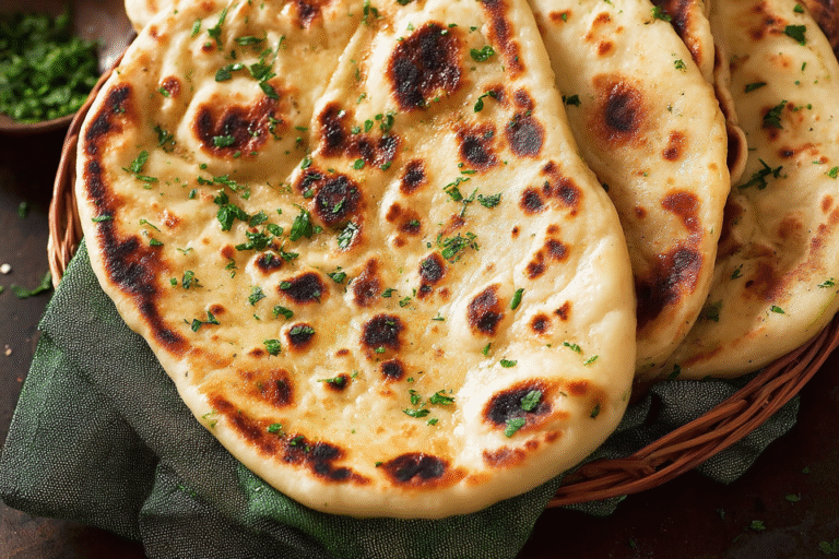 Grilled Naan (Indian Flatbread)
