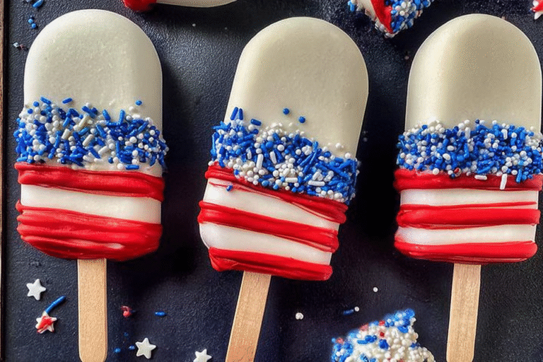 4th of July Cakesicles