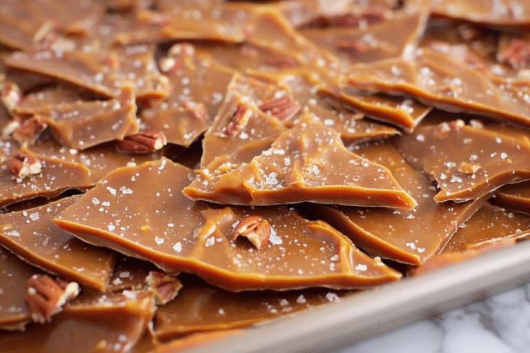 Easy Homemade Toffee