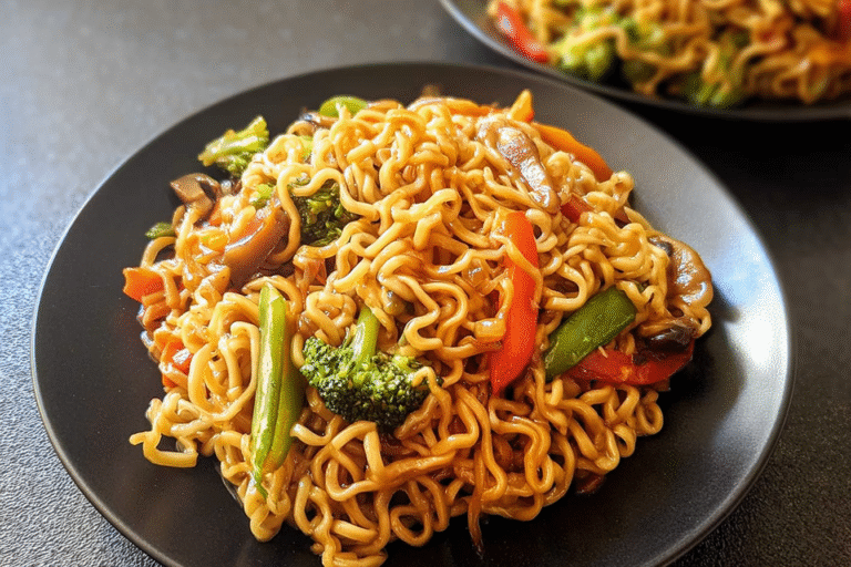 Instant Ramen with Veggies