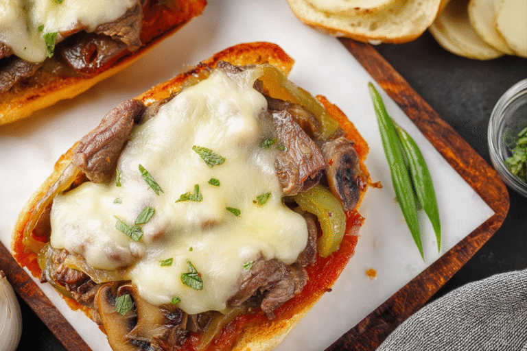 Crock Pot Philly Cheesesteak