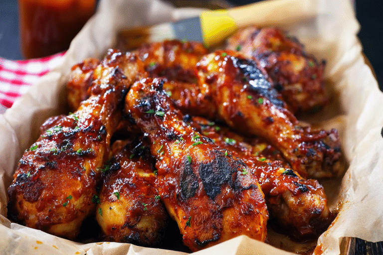Grilled BBQ Chicken Legs – Juicy, Easy Summer Favorite