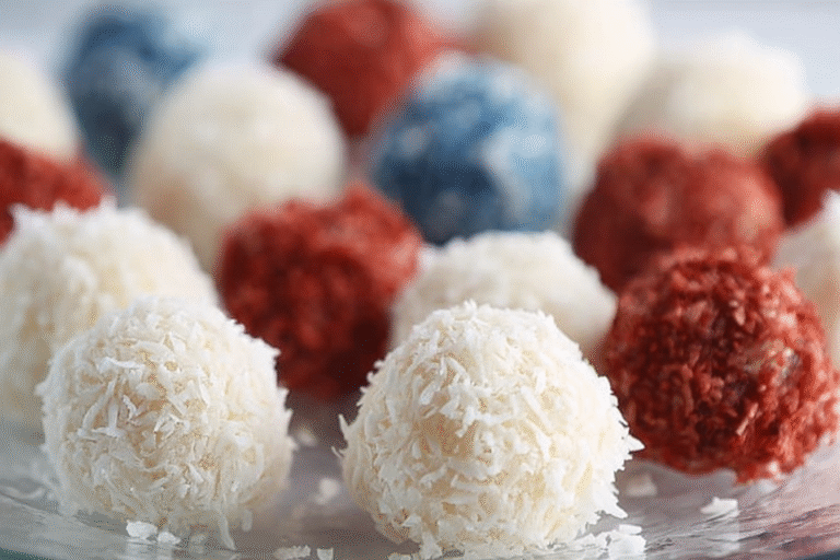 Vegan Coconut Treats – Easy No-Bake Bliss