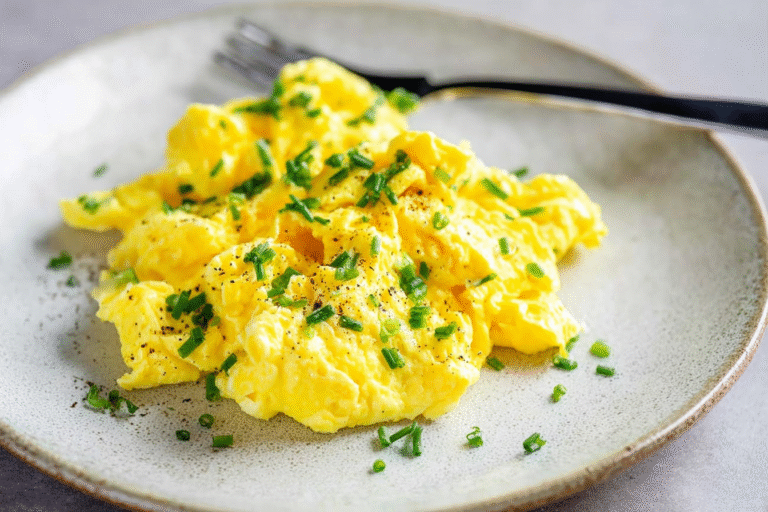Microwave Scrambled Eggs