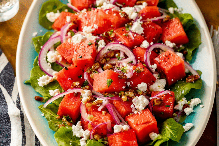 Watermelon Salad with Feta