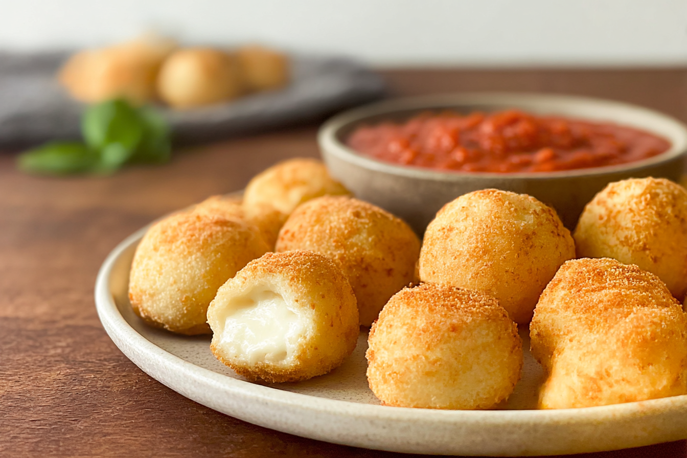 Mozzarella Bites served with marinara dipping sauce