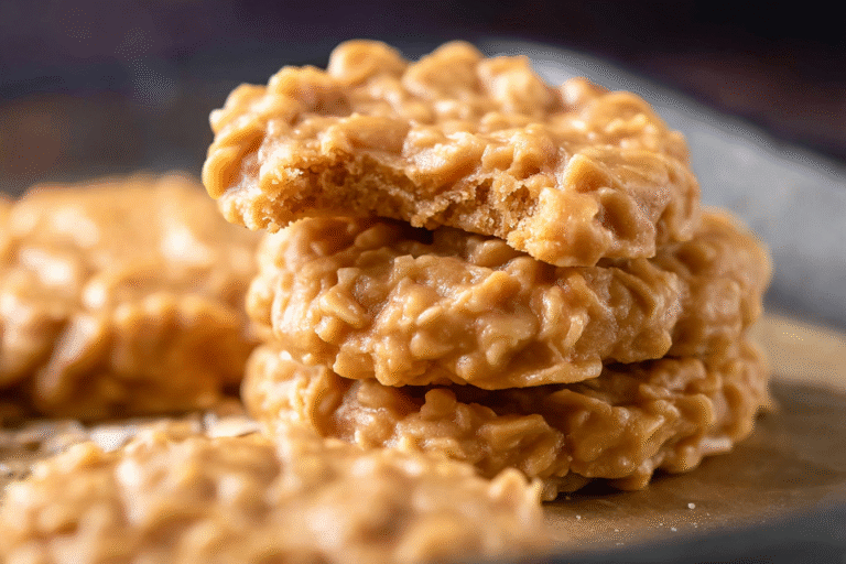 Peanut Butter No-Bake Cookies – Easy, Quick & Totally Irresistible