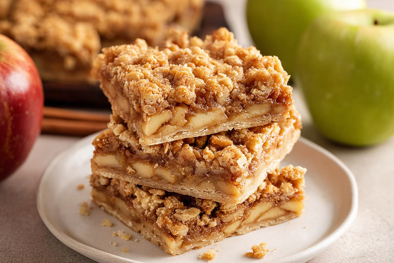 Autumn Harvest Apple Crisp Bars – Easy Fall Dessert Recipe