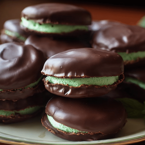 Homemade Chocolate Covered Mint Patties Recipe
