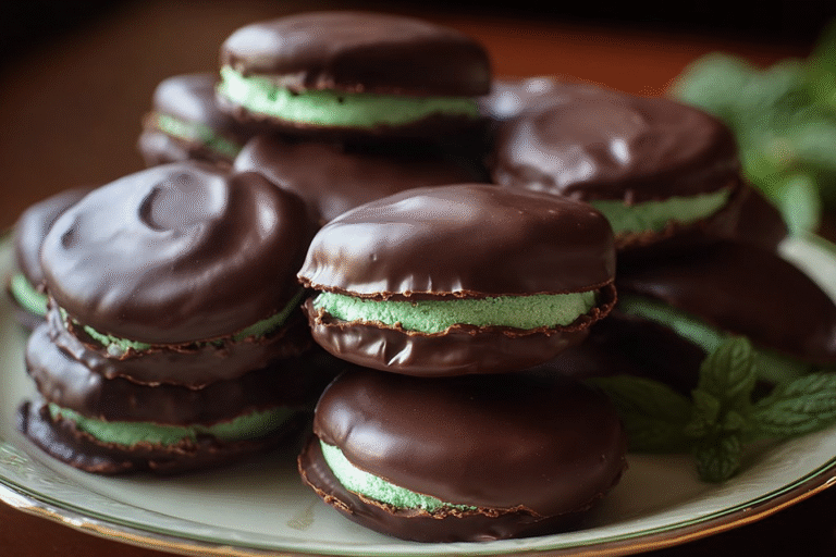 Homemade Chocolate Covered Mint Patties Recipe