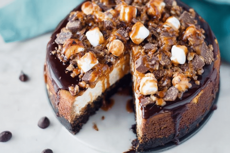 Rocky Road Cheesecake