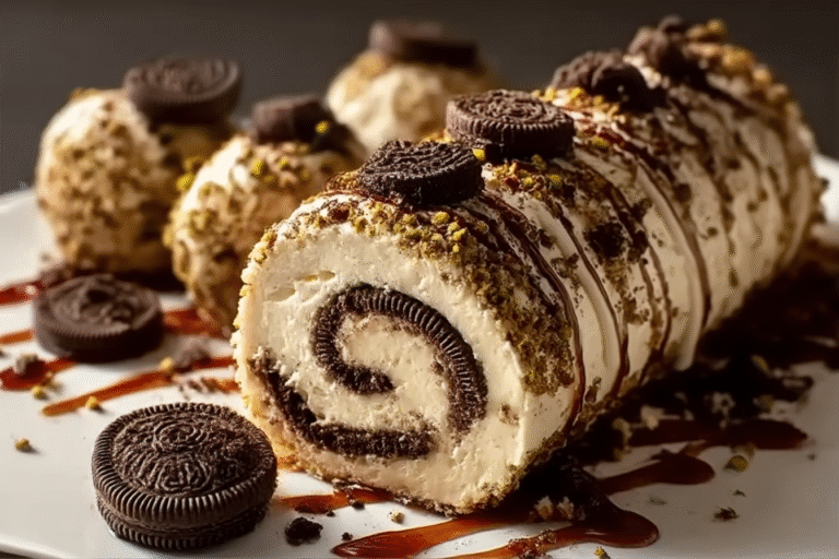 Oreo Cream Chocolate Roll